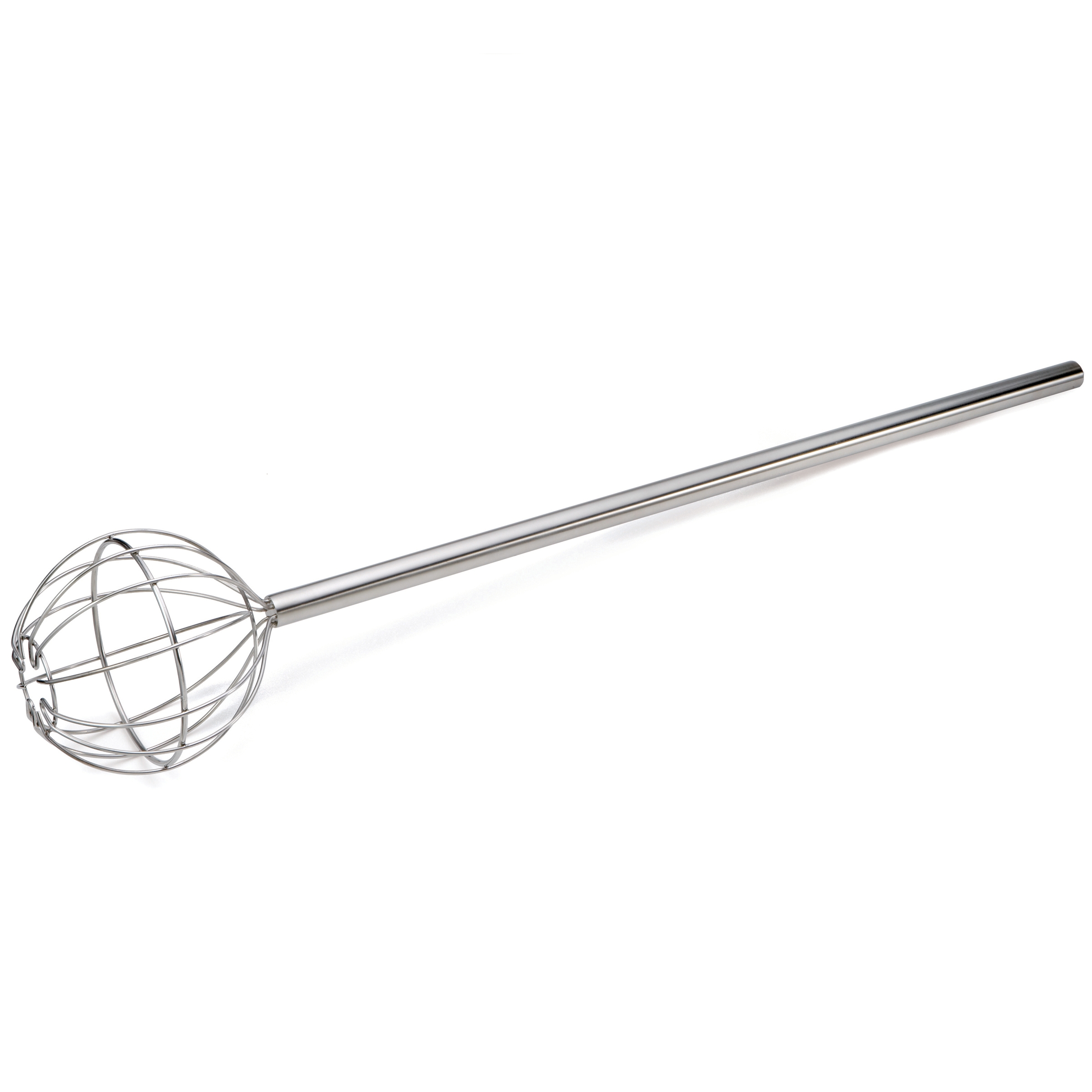 Tablecraft Stainless Steel Kettle Whip, 48 inch.