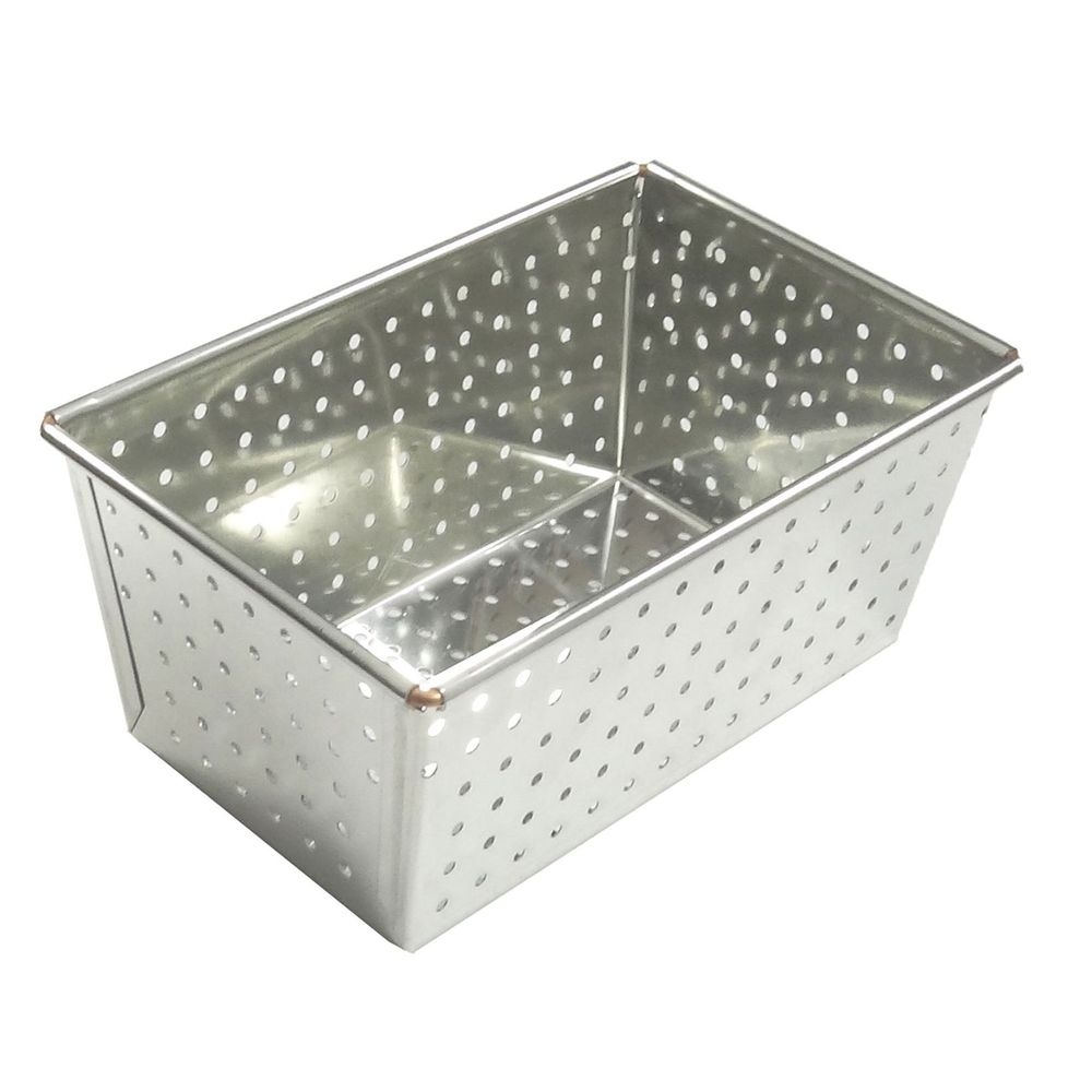 Gobel Tin Plate Perforated Bread Pan, 9.8 Inch Length X 3.1 Inch Width X 3.1 Inch Height Cavity