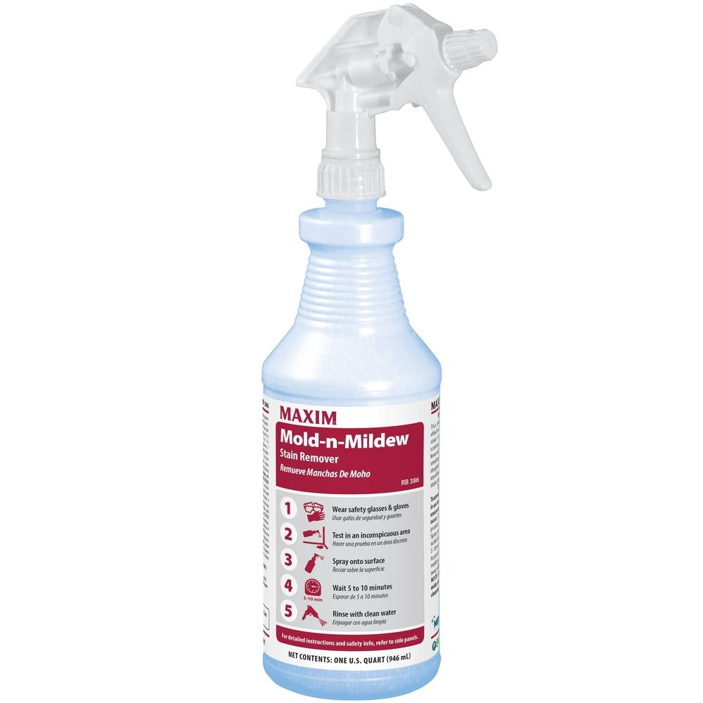 Maxim RB386 Mold n Mildew Stain Remover, 1 Quart -- 12 per case