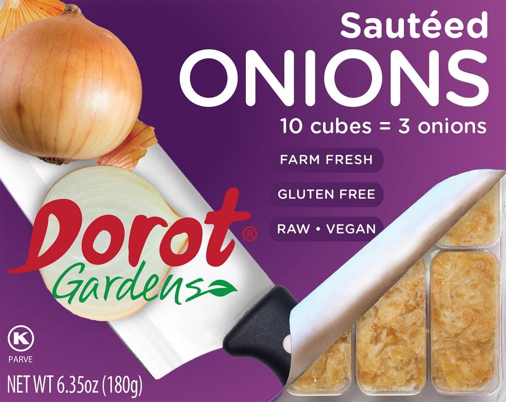 Dorot Sauteed Glazed Onion Cubes, 6.35 Ounce -- 16 per case