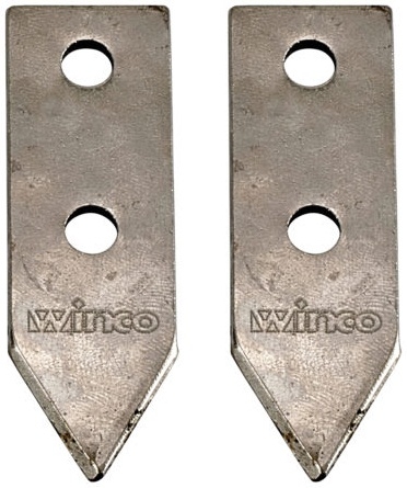 Winco Two Piece Replacement Blade Set for CO-1 Can Opener -- 6 set per case