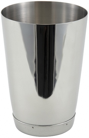 Winco Stainless Steel Bar Shaker, 15 Ounce -- 12 Per Case