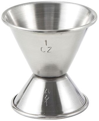 Winco Stainless Steel Double Jigger, 0.5 X 1 Ounce -- 12 Per Case