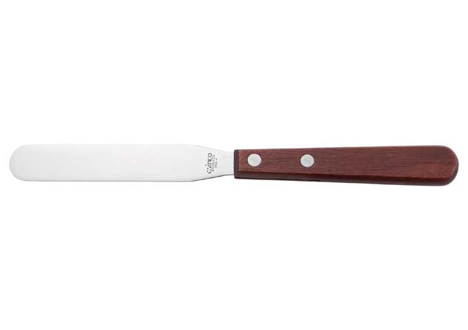 Winco Wooden Handle Bakery Spatula, 10 x 1 3/8 inch -- 12 per case
