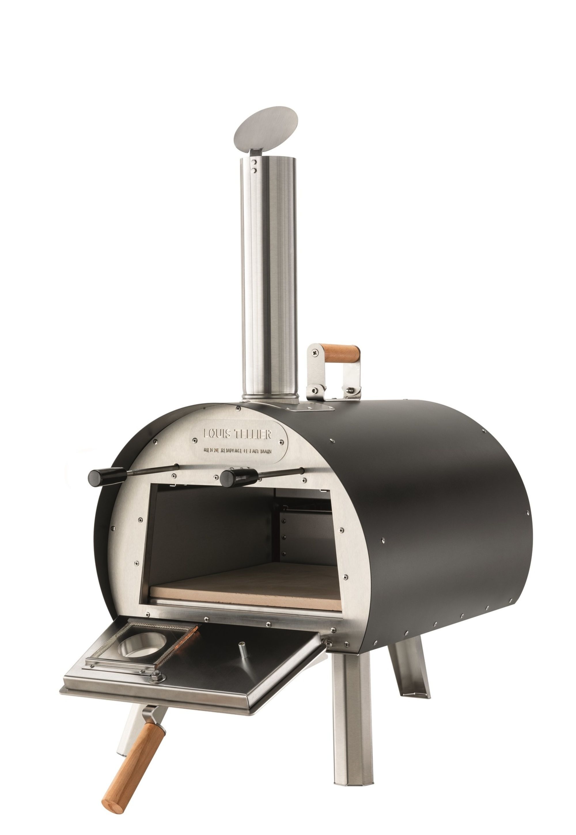 Louis Tellier Outdoor Wood Fire Oven Marcel, 29.8 x 17.3 x 36.2 inch