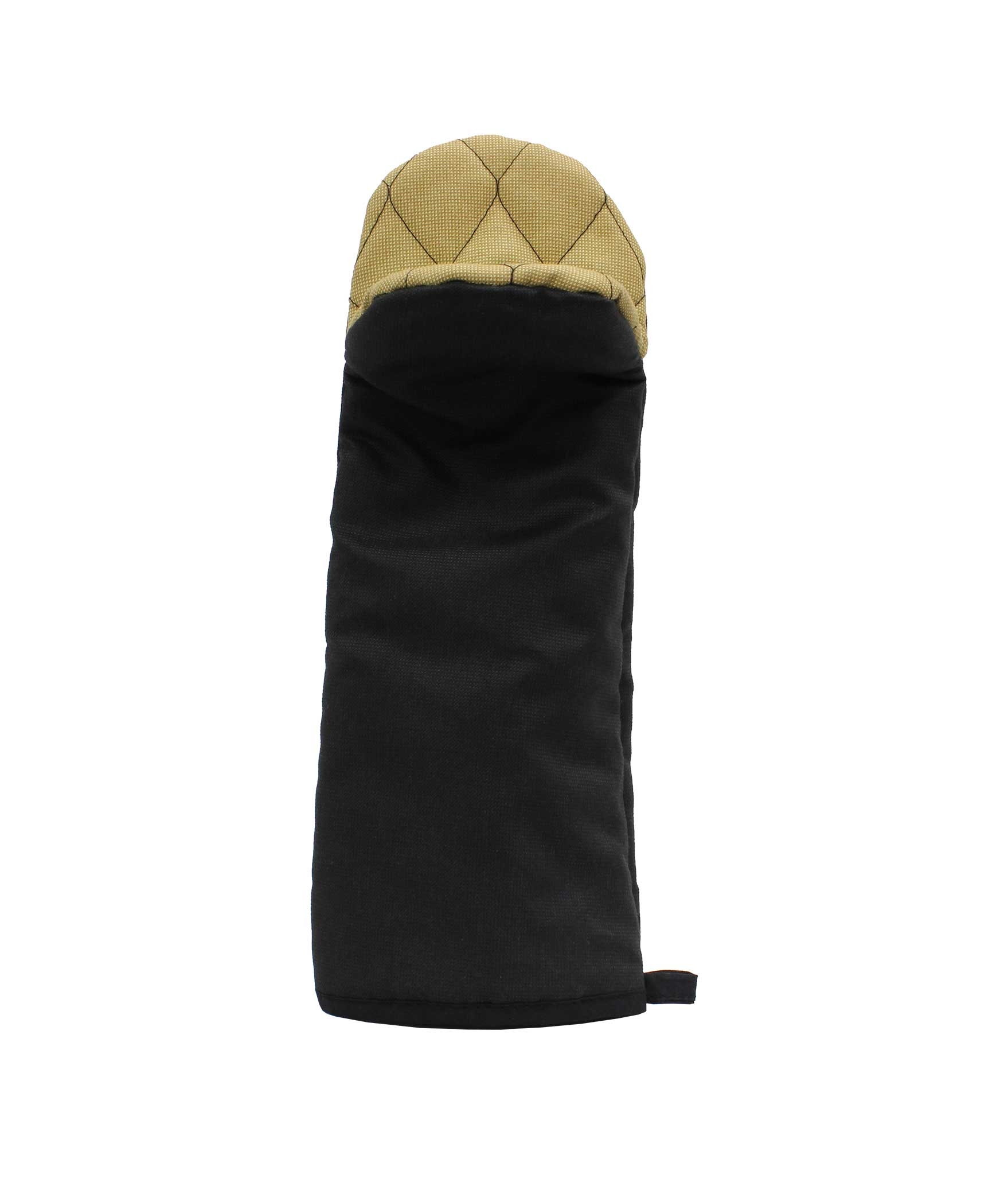 Intedge Black Kevlar/Nomex High-Heat Puppet Mitt 
