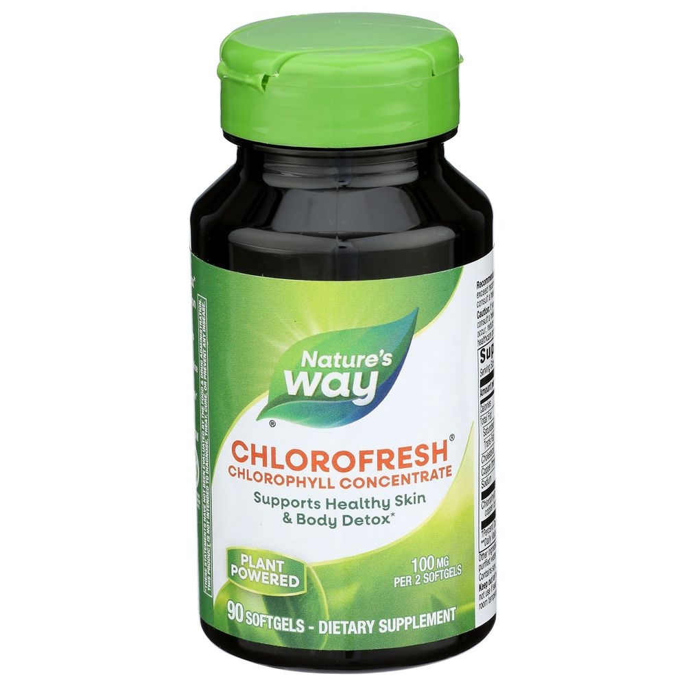 Natures Way Chlorofresh Soft Gel, 90 count -- 6 per case