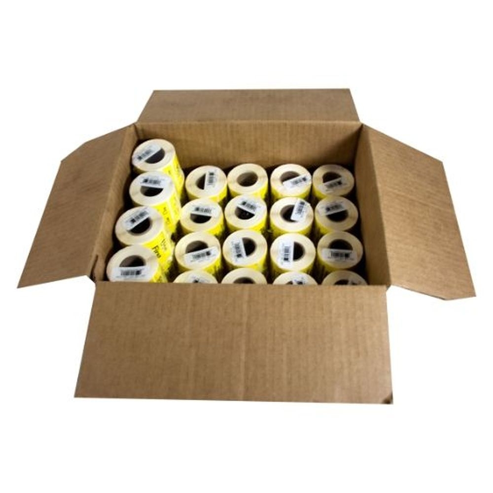 Daymark 2 x 2 inch Square Dissolvemark Adhesive Use First Label, 250 count - 24 per case