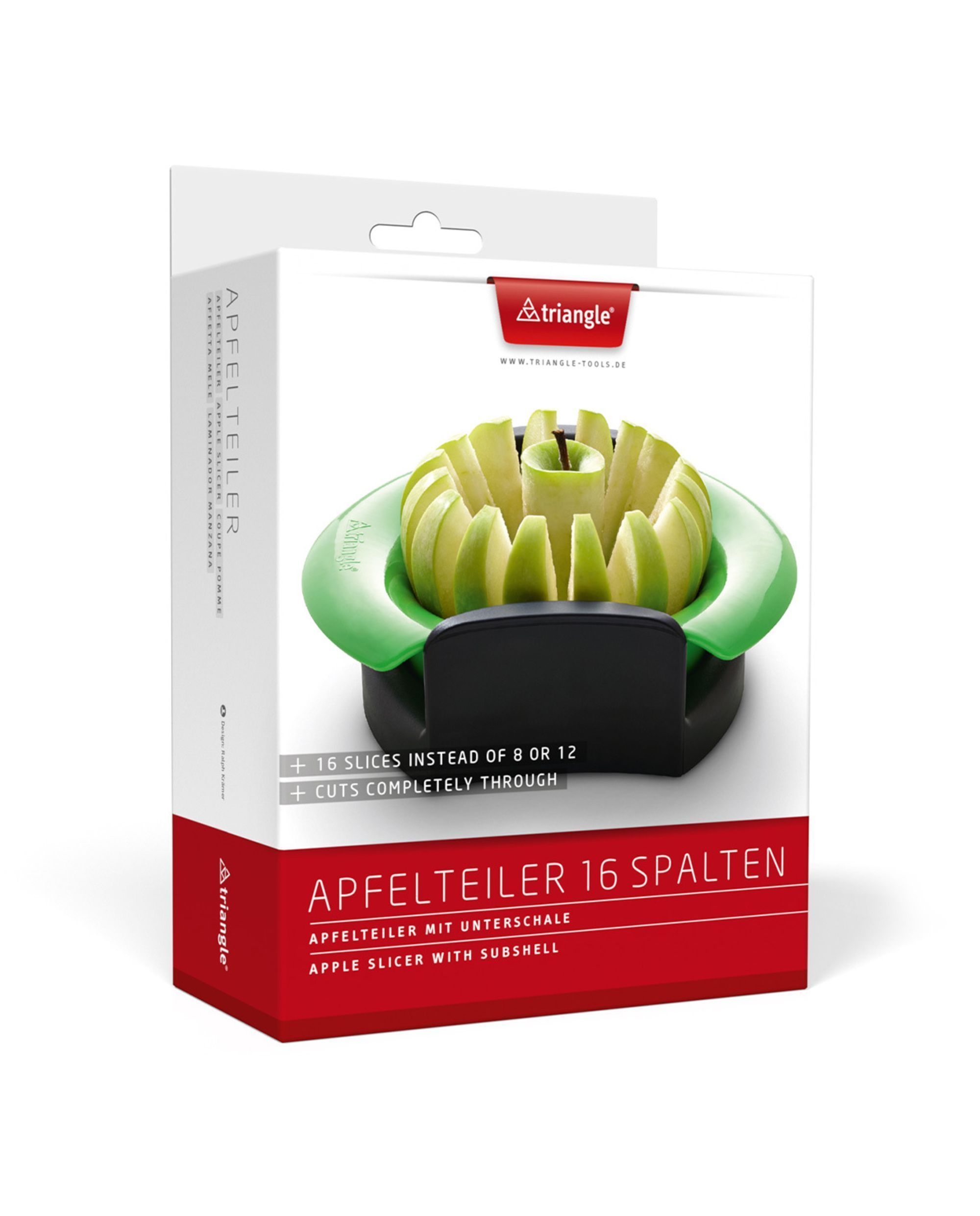 Triangle Hardened Stainless Steel Blade Apple Slicer