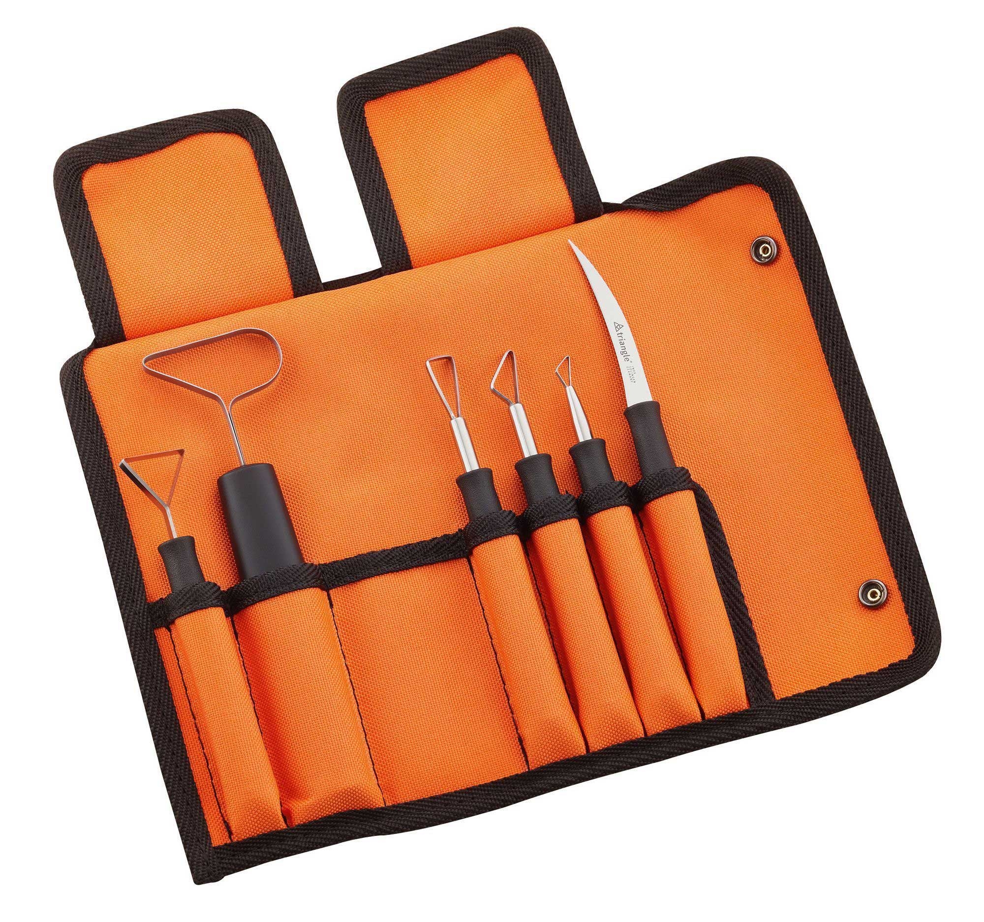 Triangle Stainless Steel Villafane Studios Professional Sculpting Set, set of 6