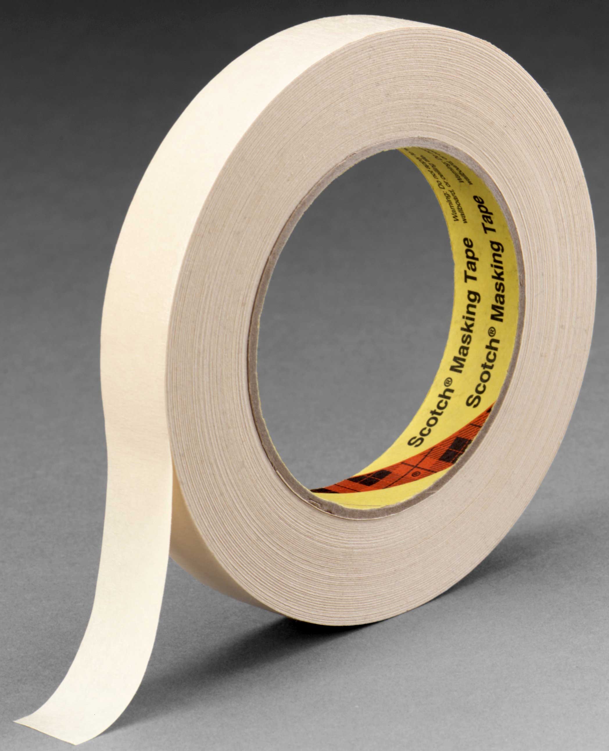 Scotch Tan High Performance Masking Tape, 24 mm x 55 m -- 36 per case