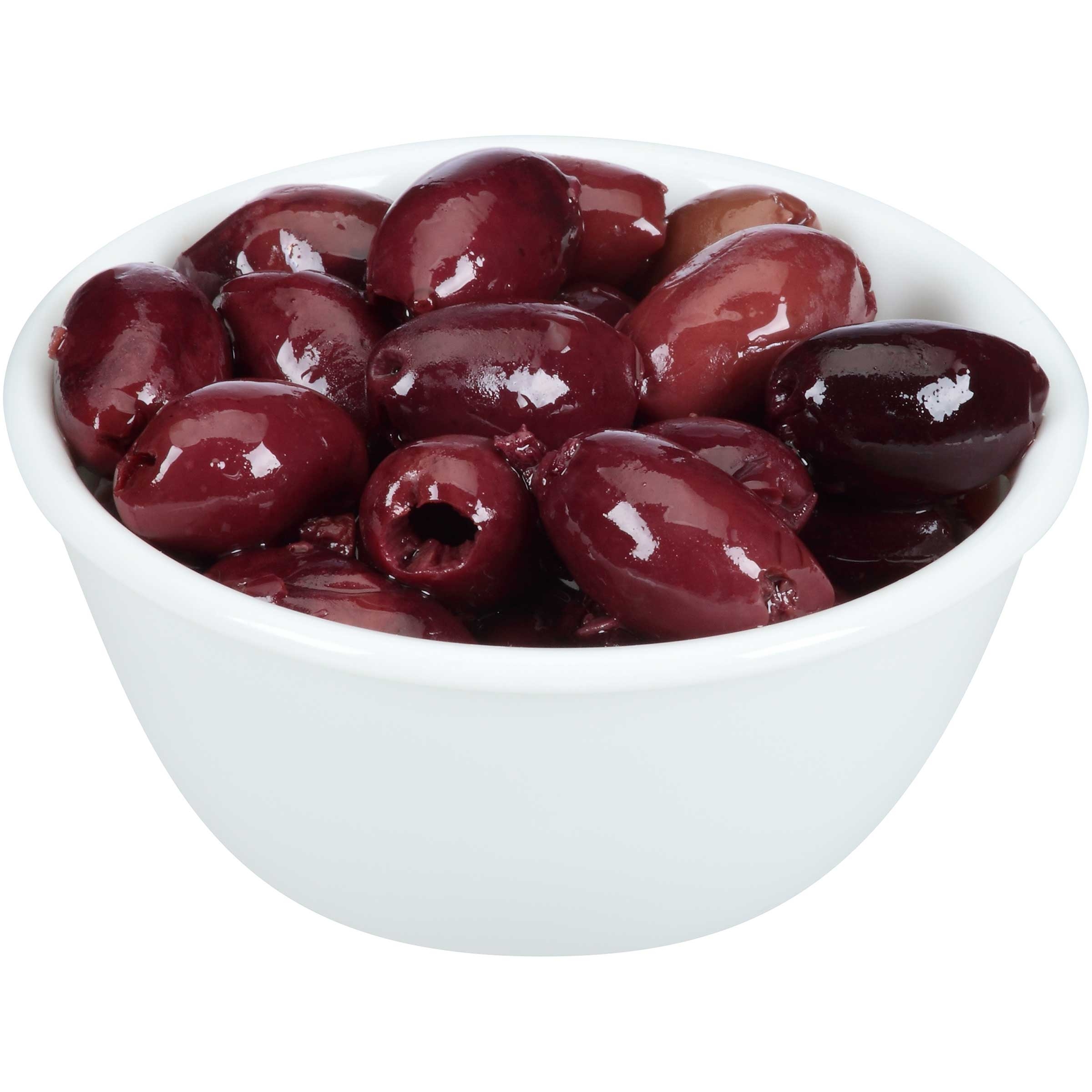 Lindsay Kalamata Extra Large Whole Pitted Olives, 70 Ounce -- 6 Per Case