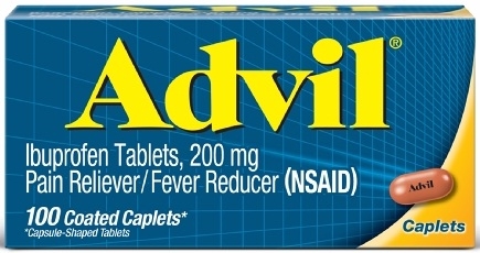 Advil Ibuprofen 200mg Caplet, 100 per unit -- 36 per case