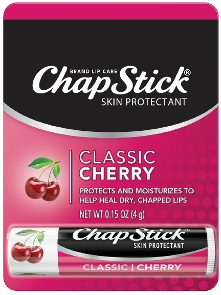 Chapstick Cherry Lip Balm Tube, 0.15 Ounce -- 144 per case.