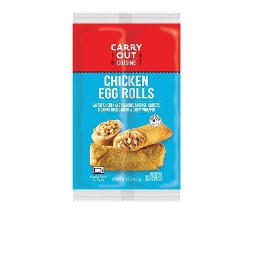 Carry Out Cuisine Chicken Egg Roll, 5.4 Ounce -- 10 per case