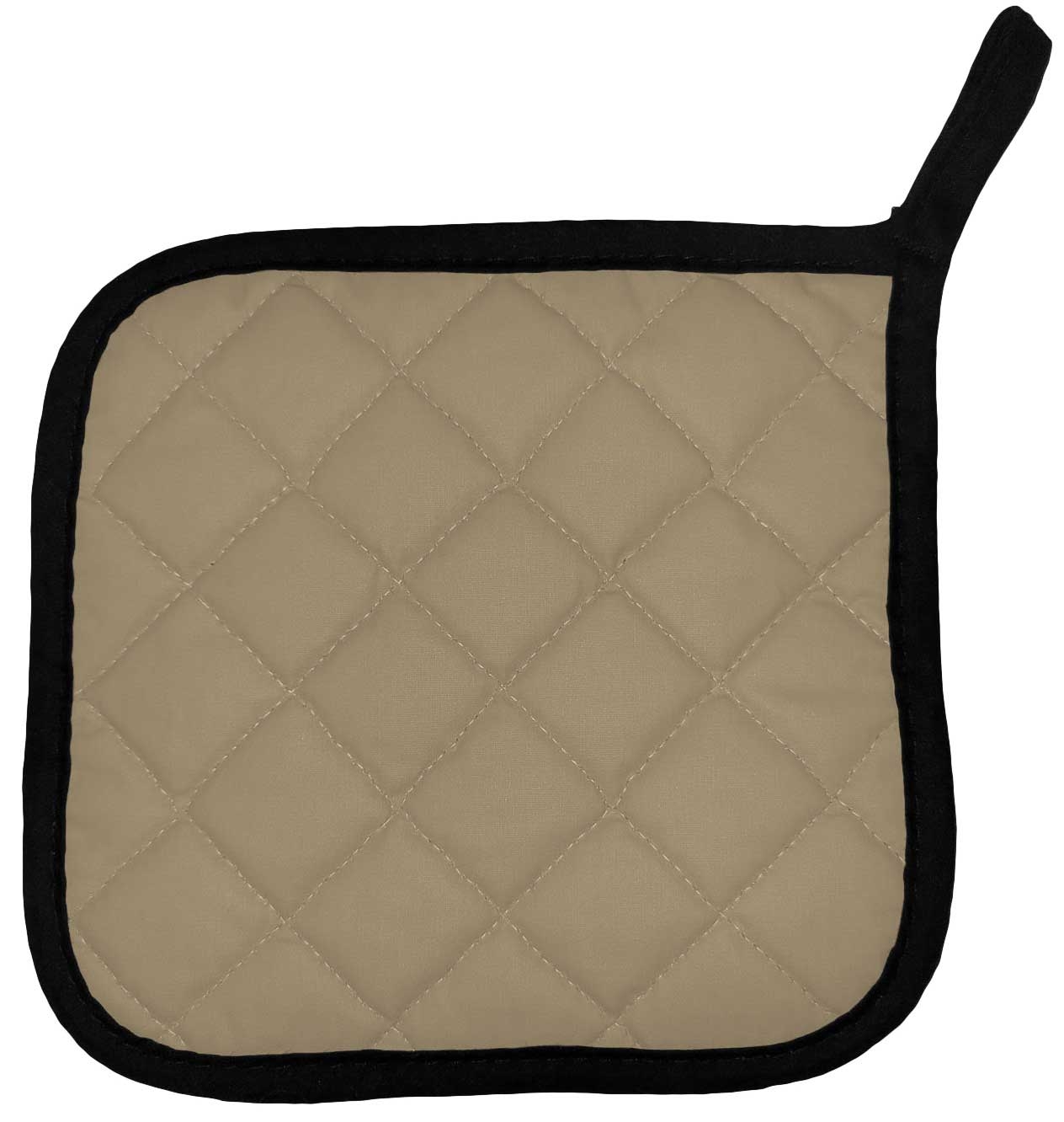 Intedge Tan Terry/Thermotex Pot Holder, 7 x 7 inch 