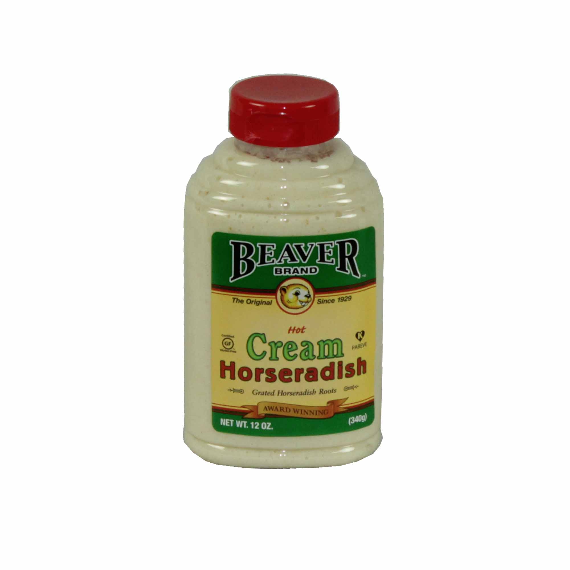Beaver Cream Style Horseradish Sauce, 12 Ounce -- 6 per case