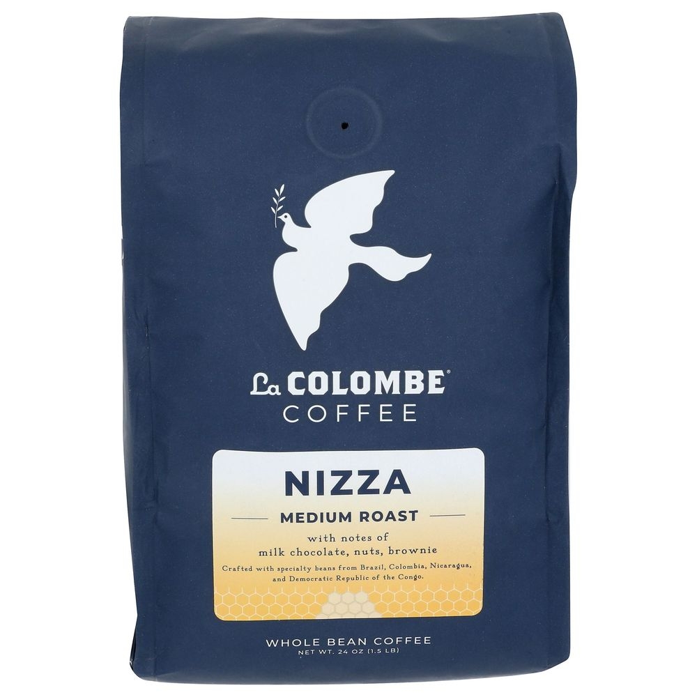 La Colombe Nizza Medium Roast Whole Bean Coffee, 24 Ounce -- 10 per case