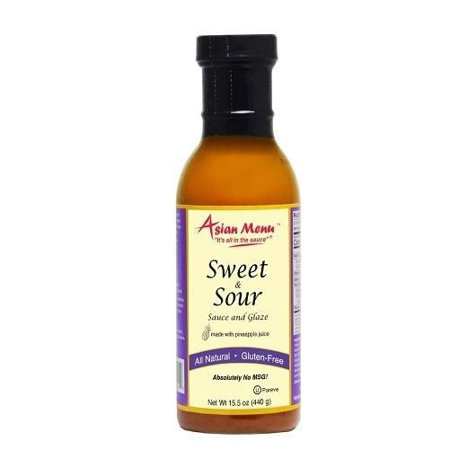 Asian Menu Gluten Free Sweet and Sour Sauce, 15.5 Ounce Bottle -- 6 per case