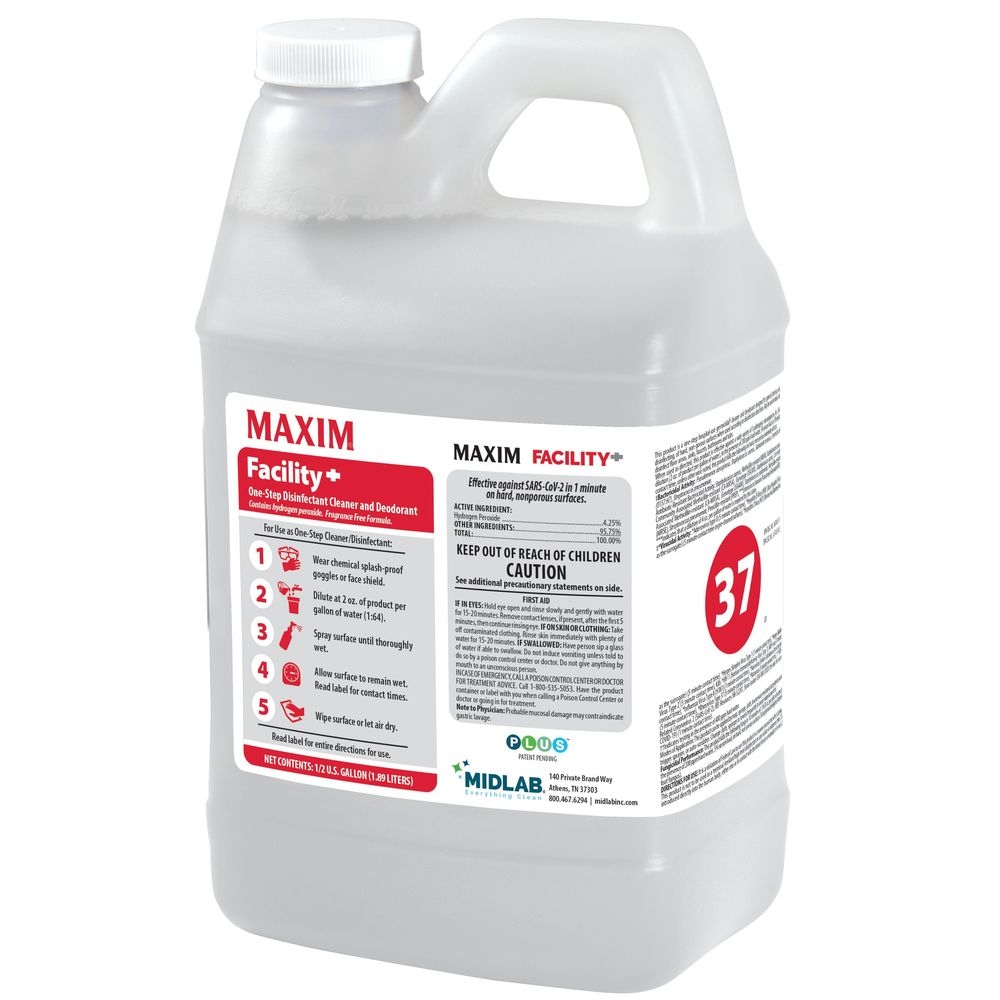 Maxim DS462 Facility plus Disinfectant, 64 Ounce -- 4 per case