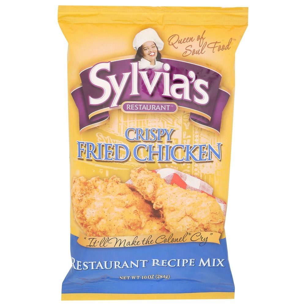 Sylvias Crispy Fried Chicken Mix, 10 Ounce -- 9 per case