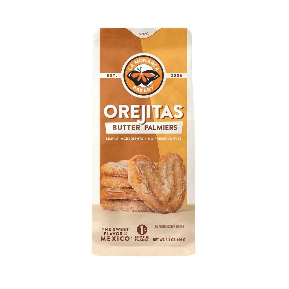 La Monarca Bakery Orejitas Cookies, 3.4 Ounce -- 8 per case