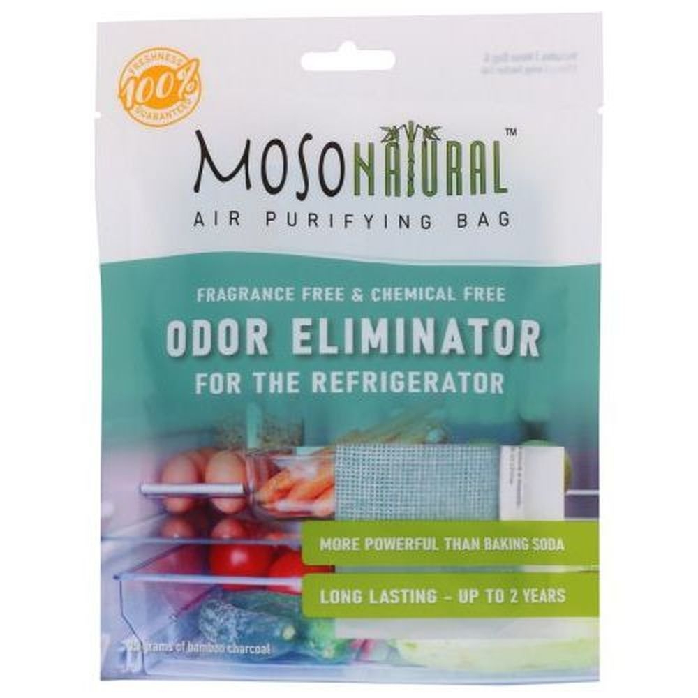 Moso Natural Air Purifying Bag for Refrigerator and Freezer, 75 Gram -- 12 per case