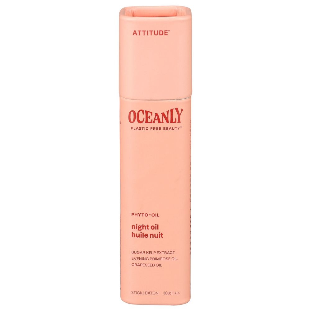 Attitude Phyto-Oil Night Oil for Face, 1 Fluid Ounce