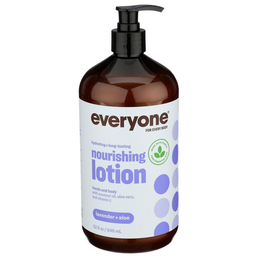 Everyone Lavender and Aloe 2 in 1 Lotion, 32 Ounce -- 3 per case