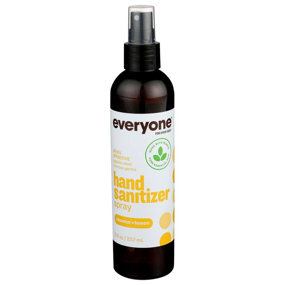 Everyone Coconut and Lemon Hand Sanitizer Spray, 8 Fluid Ounce