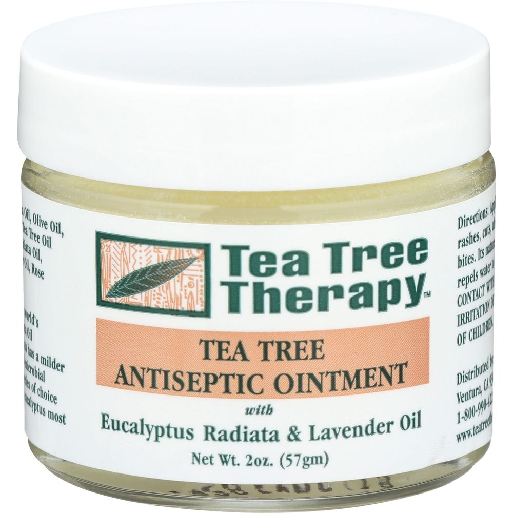 Tea Tree Therapy Tea Tree Antiseptic Ointment with Eucalyptus Radiata and Lavender Oil, 2 Ounce