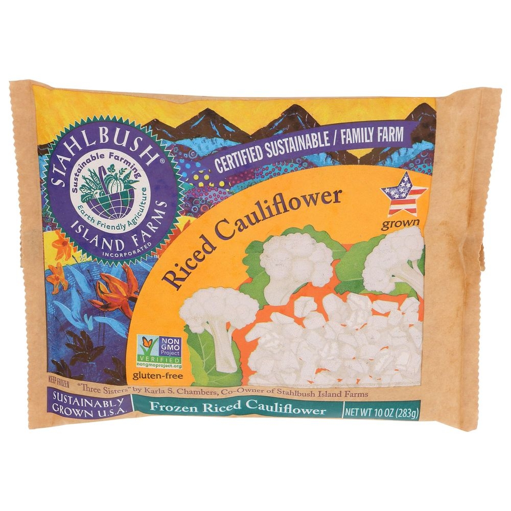 Stahlbush Island Farms Riced Cauliflower, 10 Ounce -- 12 per case