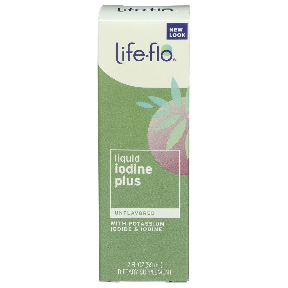 Life Flo Unflavored Liquid Iodine Plus, 2 Ounce
