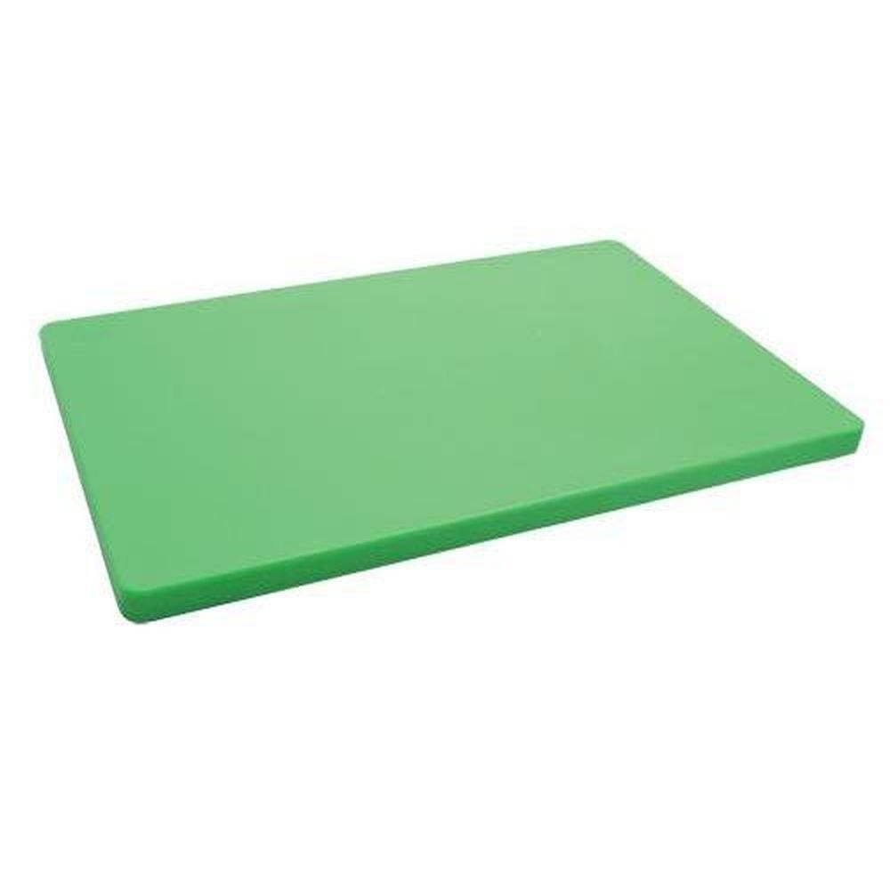 Winco CBGH-1218 Green Color Coded Cutting Board, 12 x 18 inch