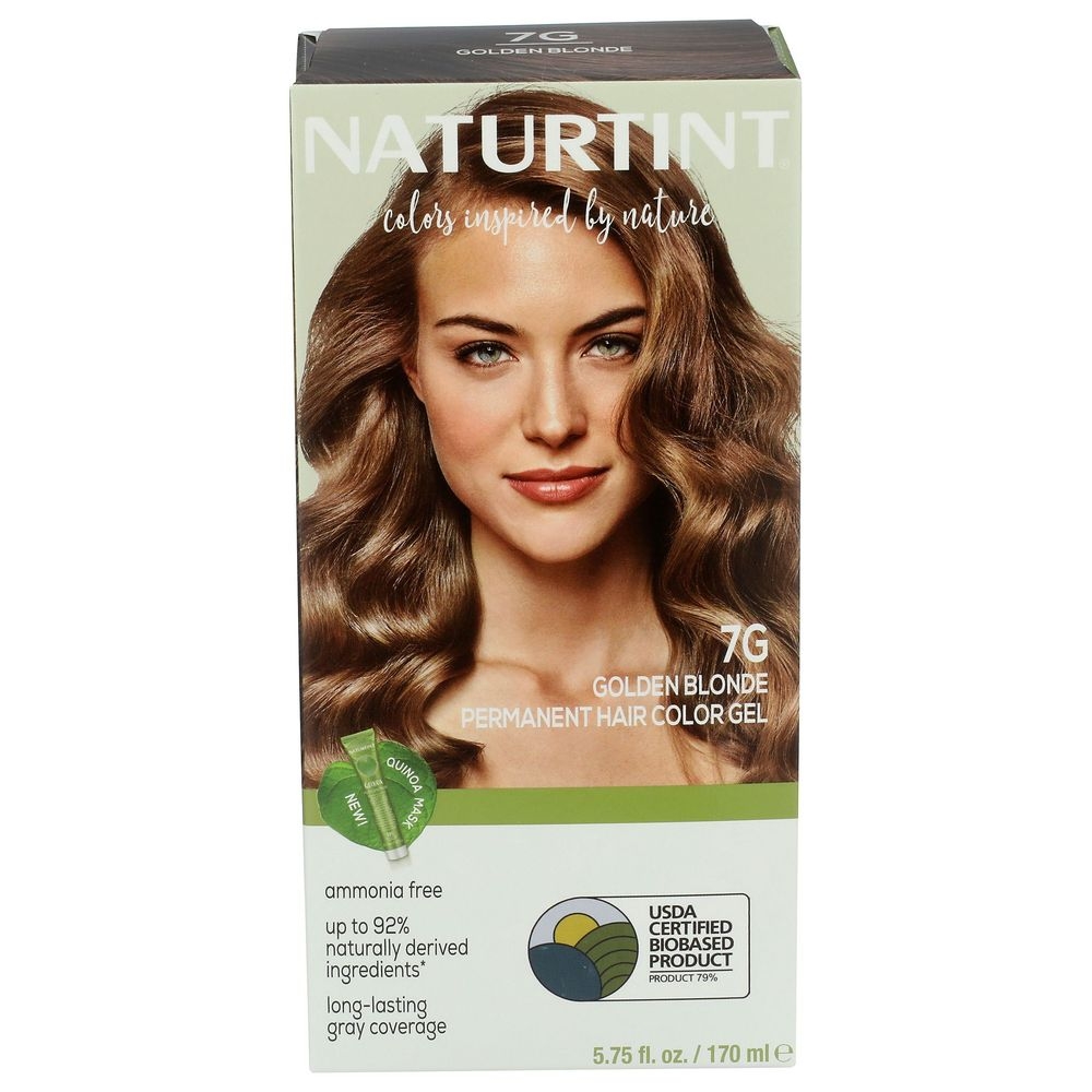 Naturtint 7G Golden Blonde Permanent Hair Color, 5.75 Fluid Ounce