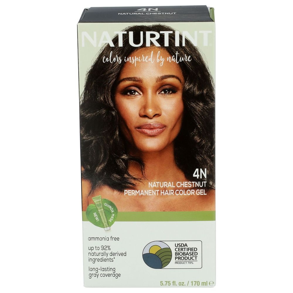 Naturtint 4N Natural Chestnut Permanent Hair Color, 5.75 Fluid Ounce