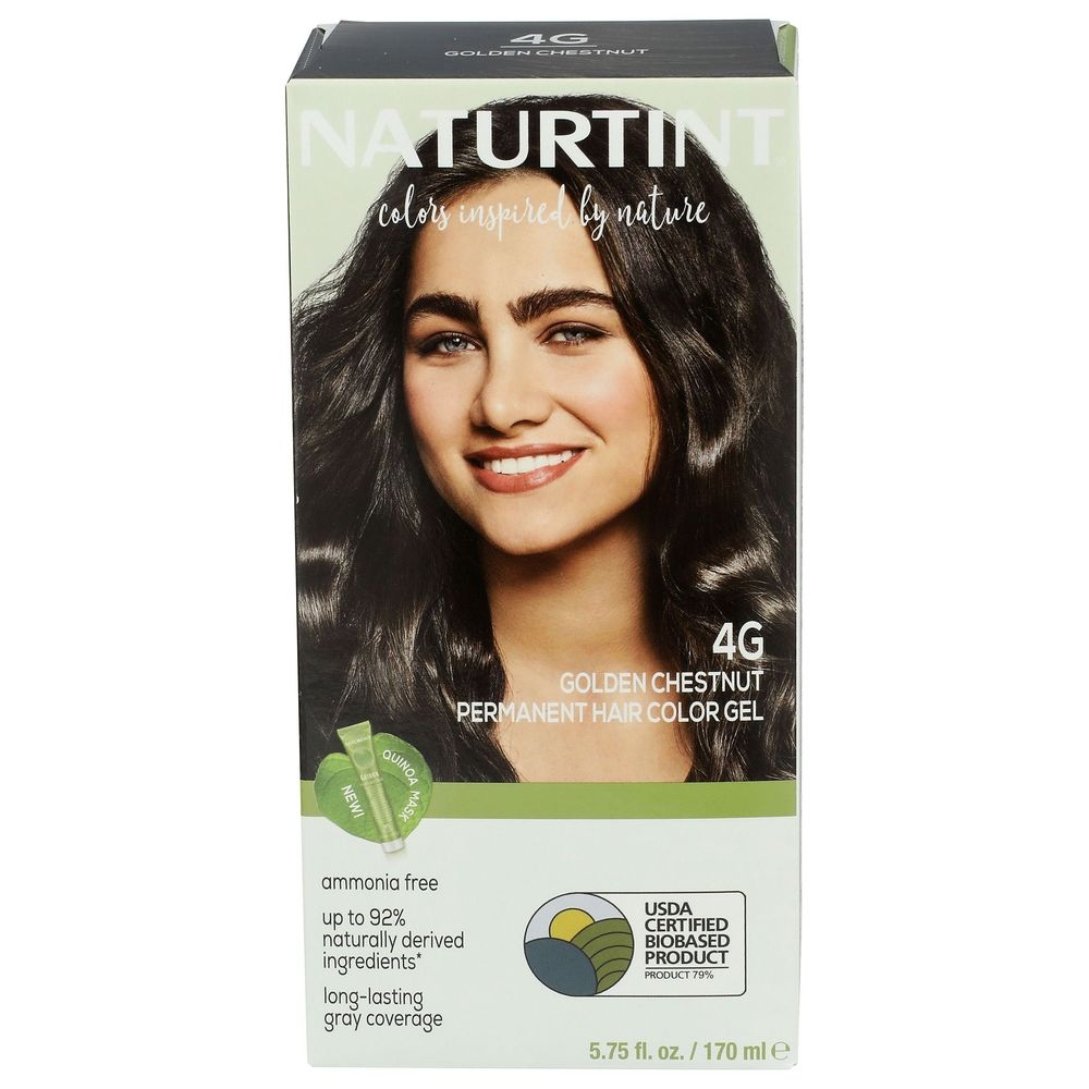 Naturtint 4G Golden Chestnut Permanent Hair Color, 5.75 Fluid Ounce
