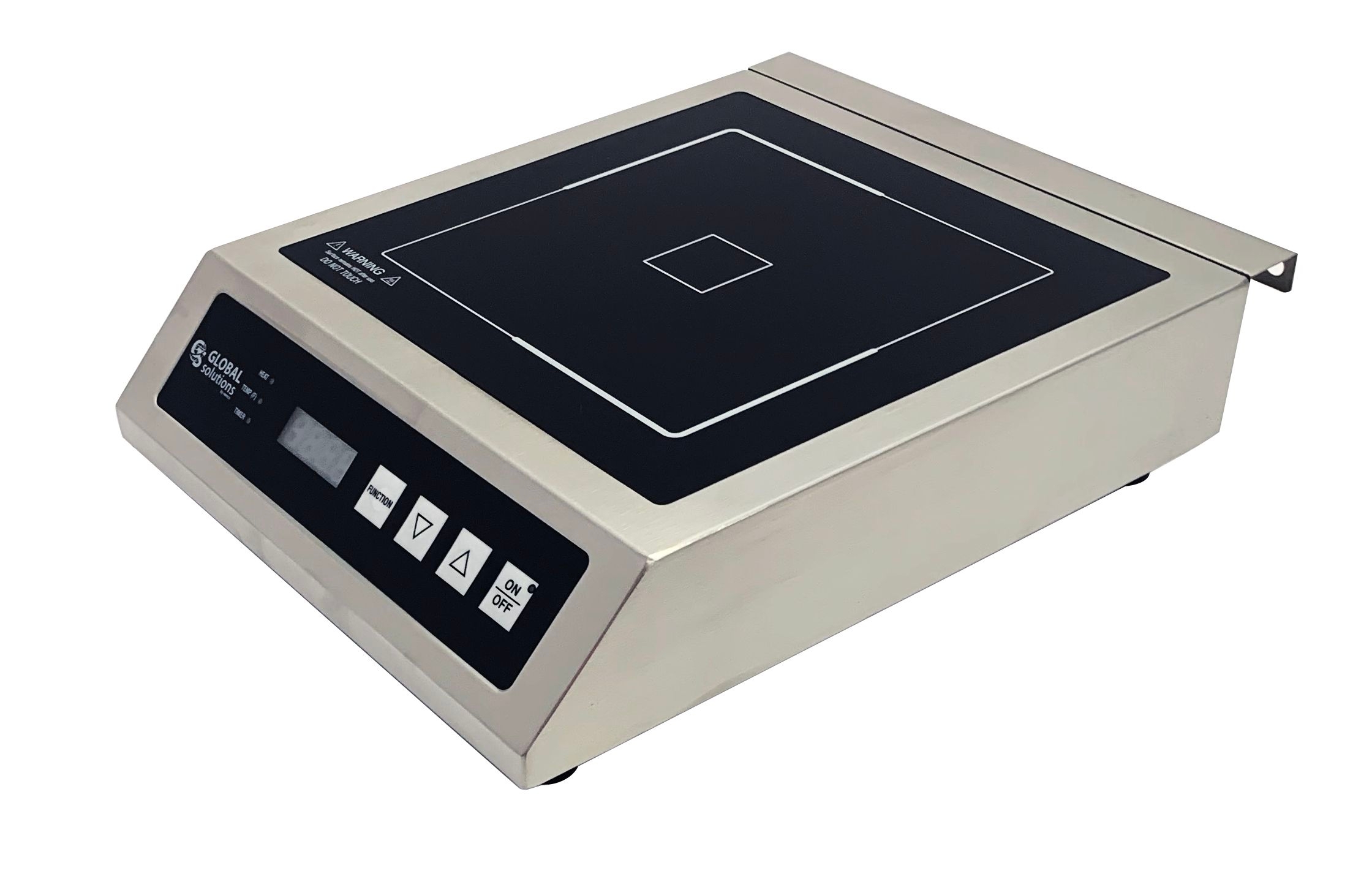 Global Solutions Heavy-Duty Portable Countertop Induction Range, 12-1/8 x 17-3/8 x 4-3/8 inch