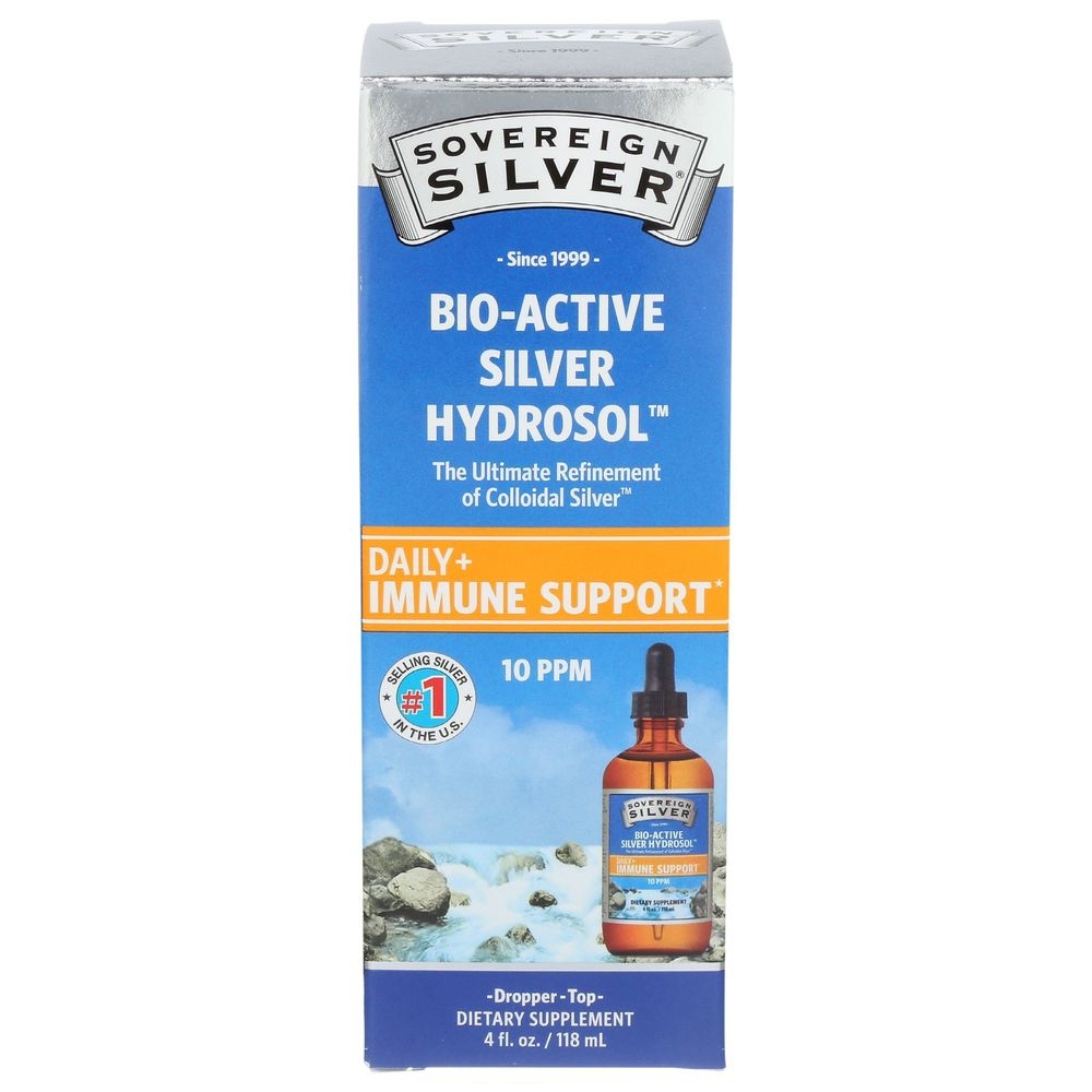 Sovereign Silver Immune Support Dropper, 4 Fluid Ounce