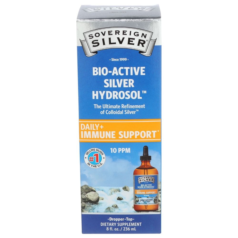Sovereign Silver Immune Support Dropper, 8 Fluid Ounce