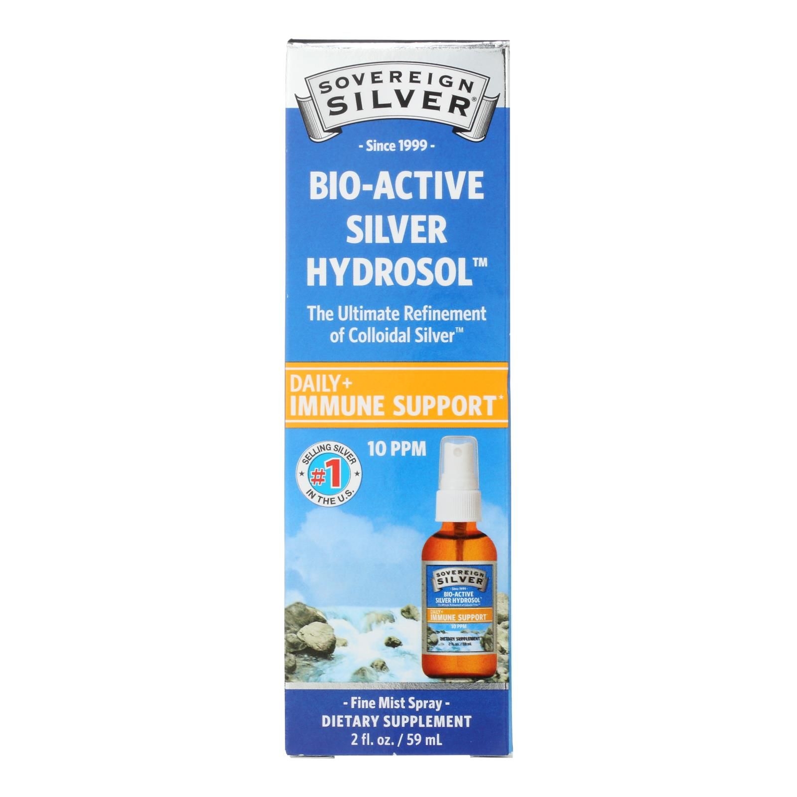 Sovereign Silver Immune Support Mist Spray, 2 Fluid Ounce