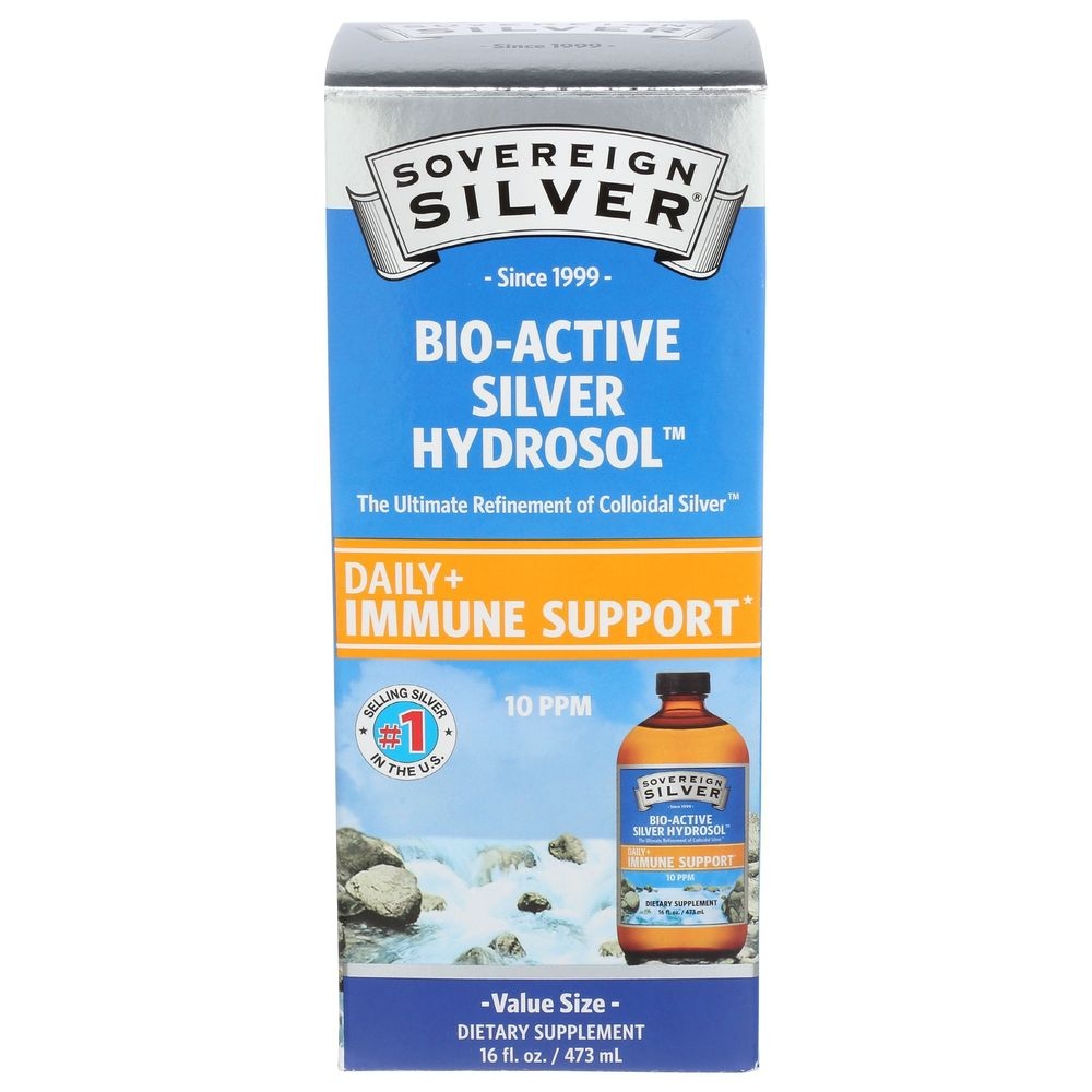 Sovereign Silver Immune Support Liquid, 16 Fluid Ounce