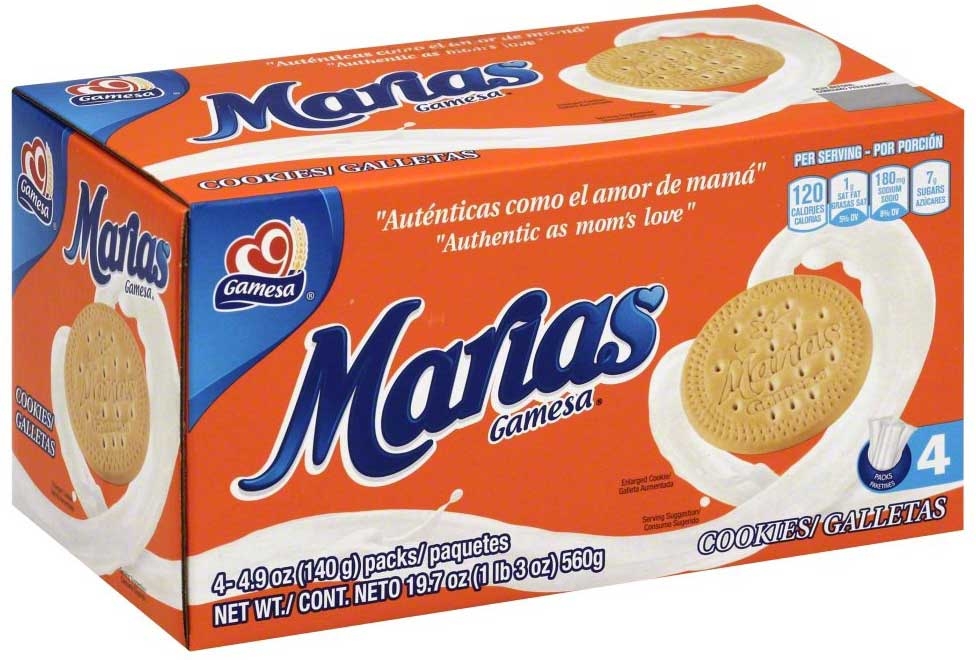 Gamesa Marias Cookie, 19.7 Ounce Box -- 12 per case