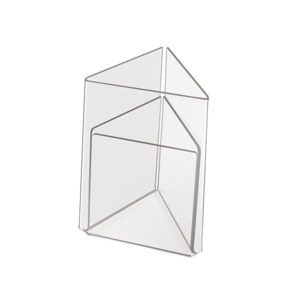 Cal-Mil Classic Clear Acrylic Tabletop Cardholder, 4 x 4 x 6 inch -- 24 per case