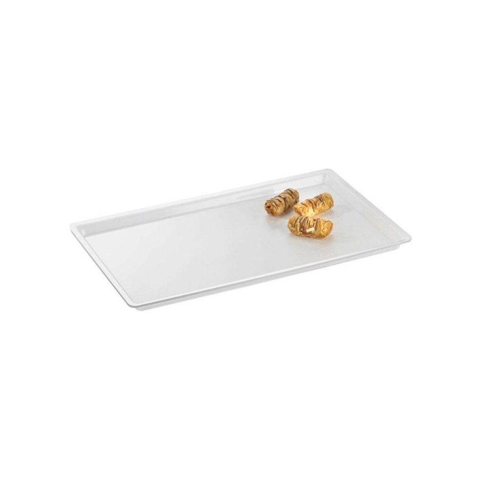 Cal-Mil Slimline Clear Shallow Tray, 18 x 26 x 1 inch