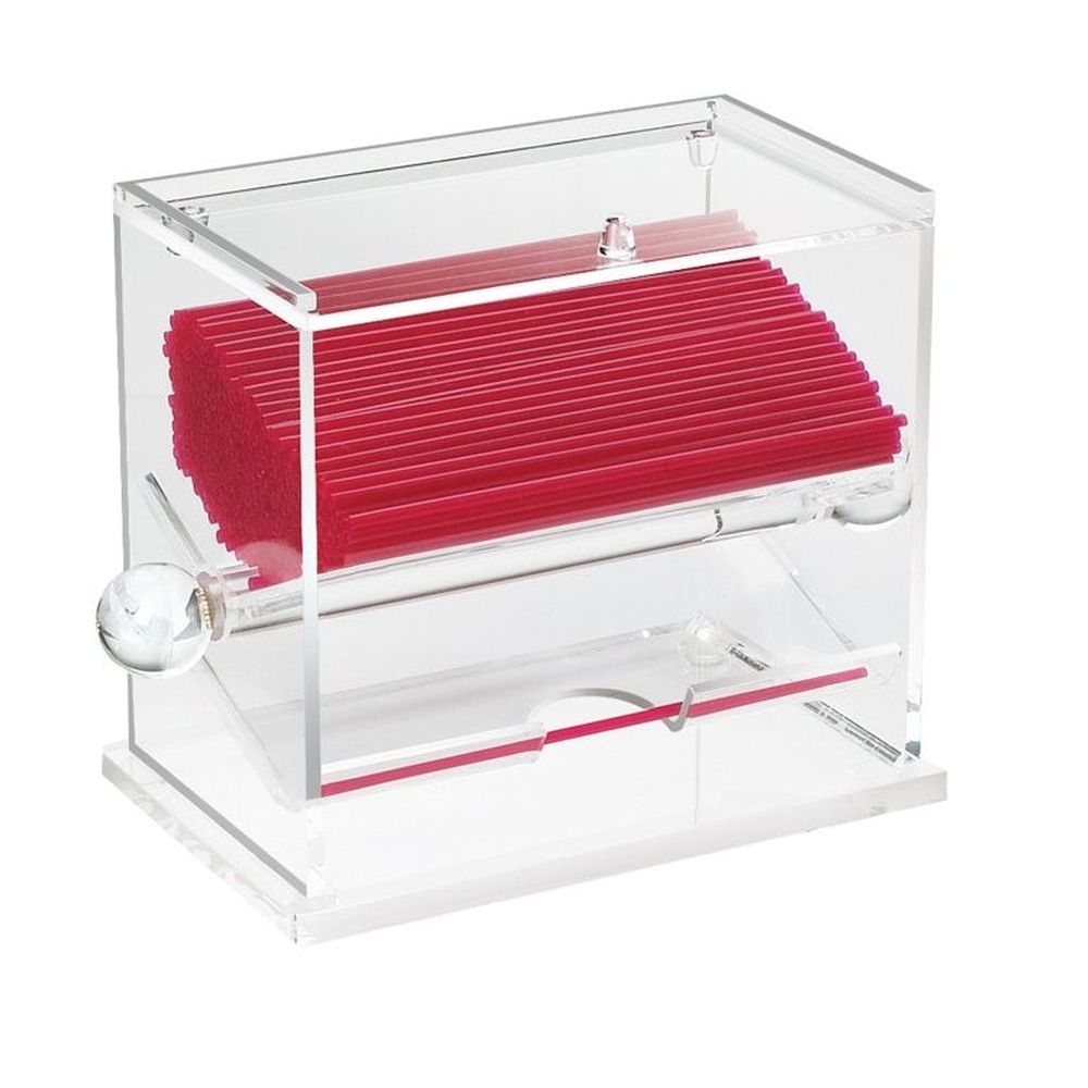 Cal-mil Classic Straw Stir Stick Organizer, 6. X 3.50 X 5.50 Inch
