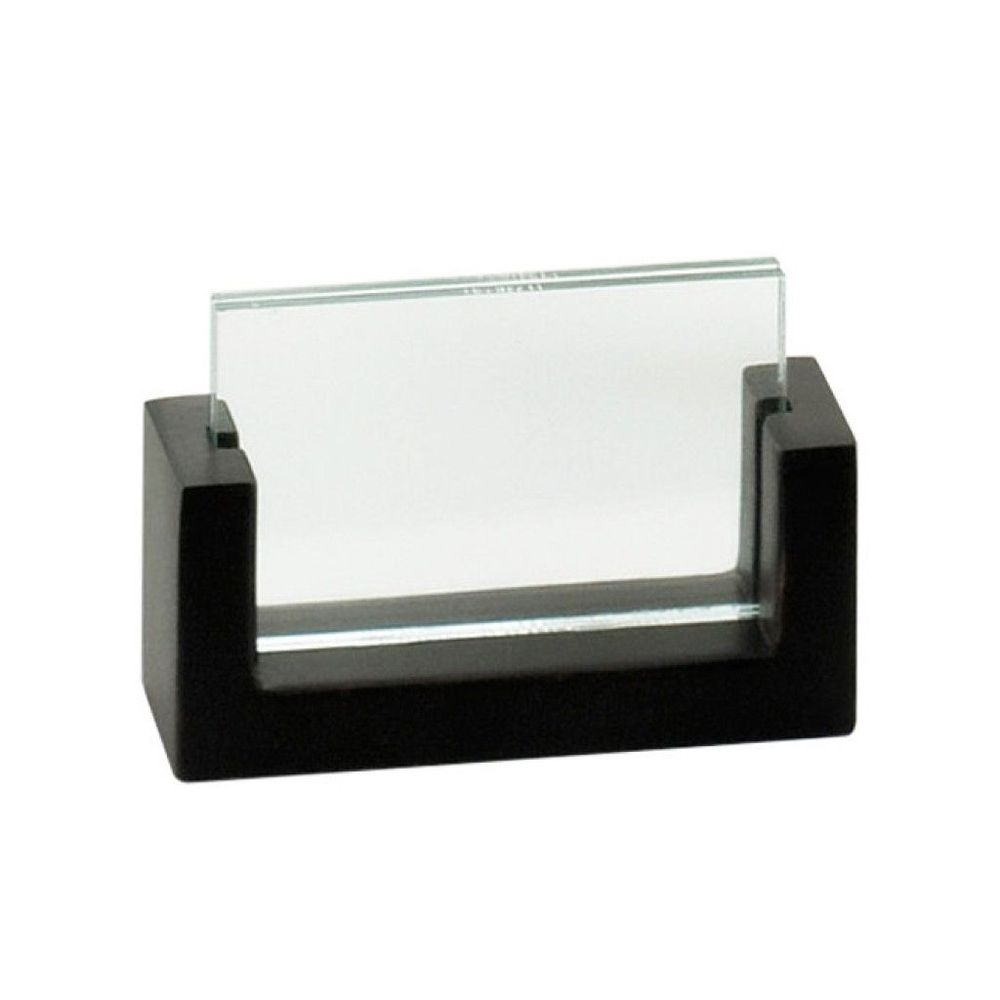 Cal-Mil Black U-Frame Table Top Cardholder, 3.5 x 2 inch
