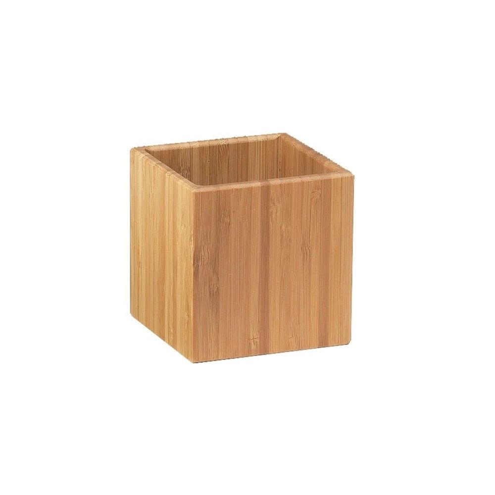 Cal-Mil Square Bamboo Box, 4 x 4 inch -- 3 per case