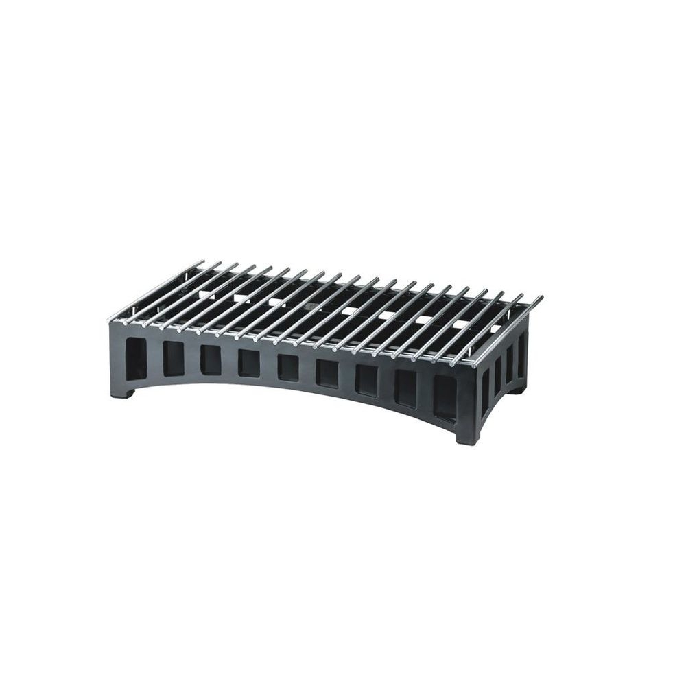 Cal-Mil Mission Black Rectangle Chafer Alternative, 22 x 12 x 4 inch