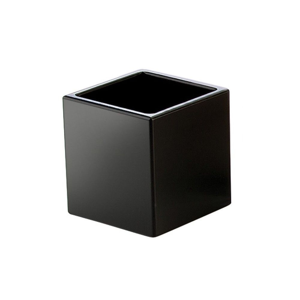 Cal-Mil Midnight Bamboo Box, 4 x 4 x 4 inch -- 3 per case